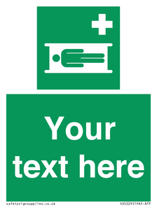 Custom Stretcher Sign